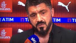Milan, Gattuso: “Inter forte, nel primo tempo ha fatto meglio. Su Kessé e Biglia…”