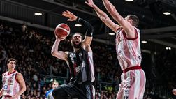 Basket LBA – La Virtus batte l’Olimpia Milano 84 a 75