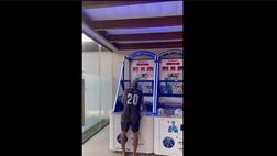 VIDEO / Neymar come Steph Curry? Canestri da fenomeno