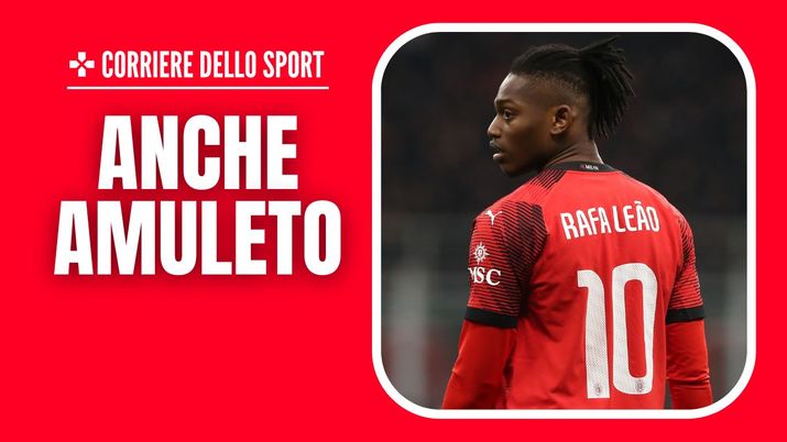 Rafael Leao (attaccante AC Milan) salterà la partita di domani, Milan-Empoli (Serie A 2023-2024) per squalifica | News (Getty Images) Rafael Leao AC Milan