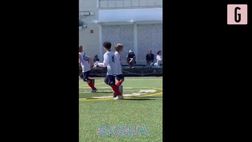 VIDEO / Sasha Del Piero come il papà: in gol su punizione