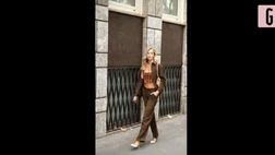 VIDEO / Viky Varga bellissima: la sfilata di lady Pellé incanta il web
