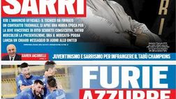 EDICOLA / TS: Welcome era Sarri, si apre una nuova epoca alla Juve. Furie Azzurre