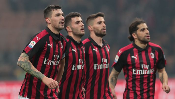 Romagnoli, Cutrone, Borini e Rodriguez (credits: GETTY images) 
