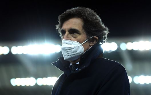 UDINE, ITALY - APRIL 10: Torino FC President Urbano Cairo looks on during the Serie A match between Udinese Calcio and Torino FC at Dacia Arena on April 10, 2021 in Udine, Italy. (Photo by Alessandro Sabattini/Getty Images) UDINE, ITALY - APRIL 10: Torino FC President Urbano Cairo looks on during the Serie A match between Udinese Calcio and Torino FC at Dacia Arena on April 10, 2021 in Udine, Italy. (Photo by Alessandro Sabattini/Getty Images)