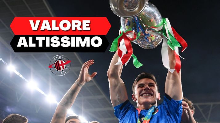 Matteo Pessina (centrocampista Atalanta) ha vinto gli Europei 2021 con l'Italia. È anche un obiettivo di calciomercato del Milan | AC Milan News (Getty Images) 