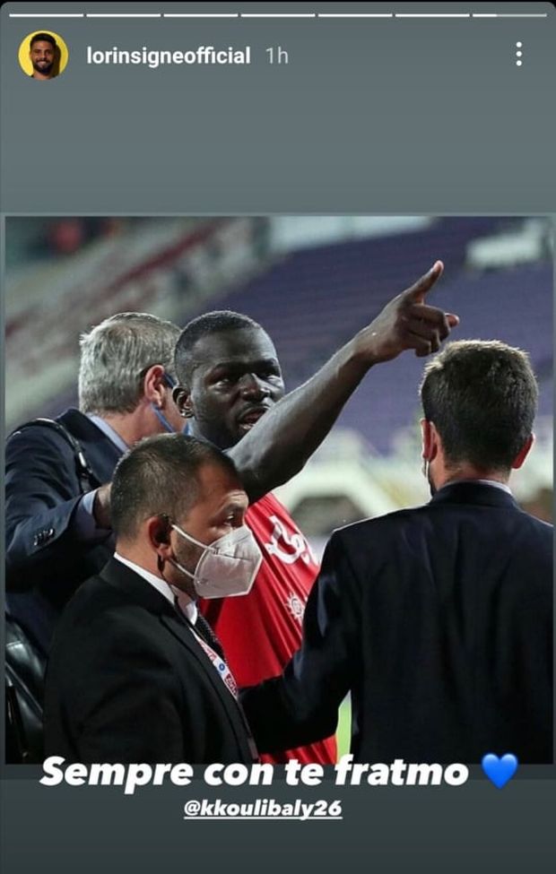 FOTO Insigne al fianco di Koulibaly: “Sempre con te fratmo”- immagine 2