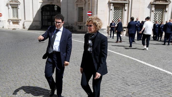 Enrico Lotito e Cristina Mezzaroma Vaticano