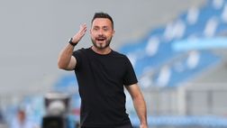 Sassuolo, De Zerbi: “L’obiettivo ora è superare il Milan”