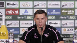 Palermo, Devetak: “Mi ispiro a Mihajlovic. Obiettivo? La Serie A con i rosanero”