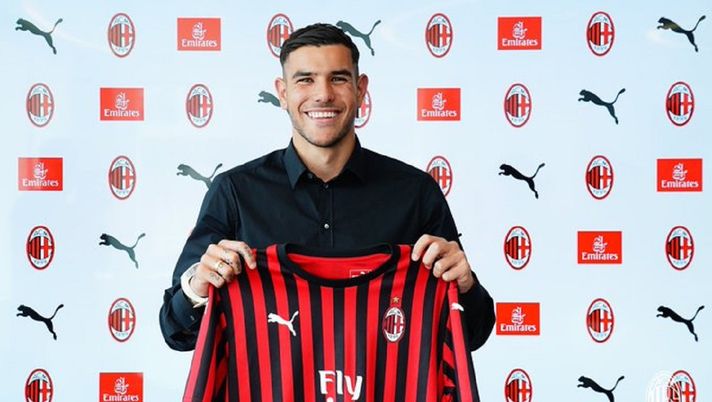 Theo Hernández, terzino del Milan (credits: acmilan.com) 