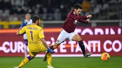 Torino-Fiorentina 4-0, le statistiche: i granata sono cinici e precisi