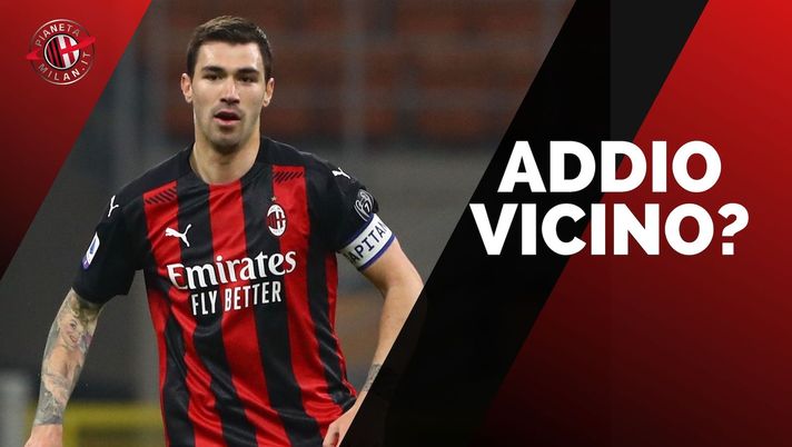 Alessio Romagnoli (difensore e capitano AC Milan), potrebbe andare via nel corso del calciomercato estivo | Milan News (Getty Images)