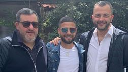 Insigne Ancelotti: pace fatta, grazie alla diplomazia di Mino Raiola, amico del tecnico