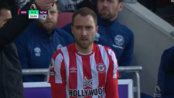 VIDEO Brentford-Newcastle, Eriksen è tornato: l’ingresso in campo è da brividi