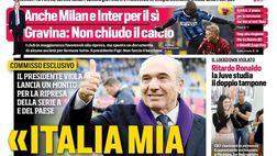EDICOLA CDS – Commisso: “Chiesa? Va via a due condizioni: una è che me lo chieda lui”