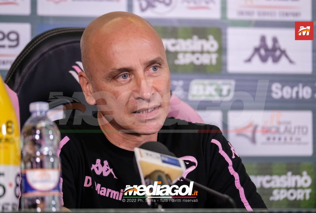 FOTO PALERMO, verso il Pisa: la conferenza di mister Corini (Gallery) - immagine 5