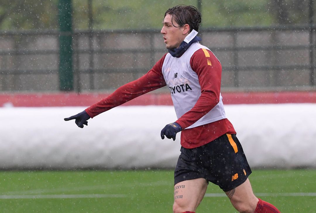 Roma, l’ultimo allenamento prima della partenza per il Portogallo – FOTO GALLERY - immagine 10