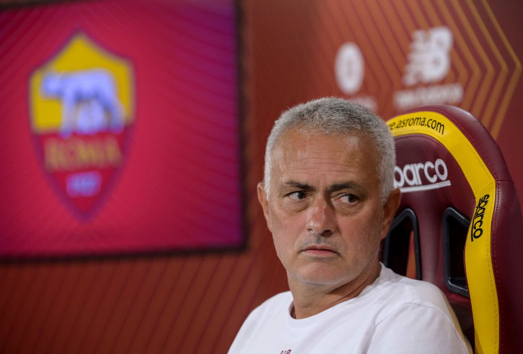 La conferenza stampa di José Mourinho in vista della Salernitana – FOTO GALLERY - immagine 3