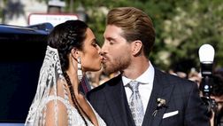 Le nozze di Sergio Ramos e Pilar, tutti i look degli invitati: dai Beckam ad Asensio