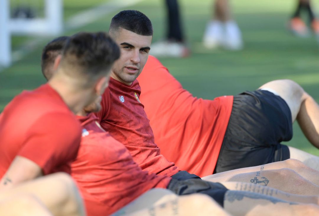 Roma, allenamento di rifinitura in vista del Bologna – FOTO GALLERY - immagine 4