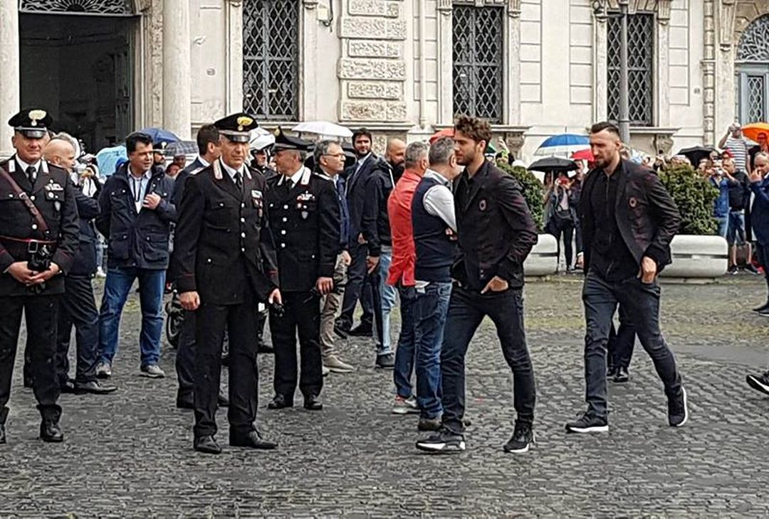 GALLERY PM – Coppa Italia, ecco l’arrivo del Milan al Quirinale - immagine 10
