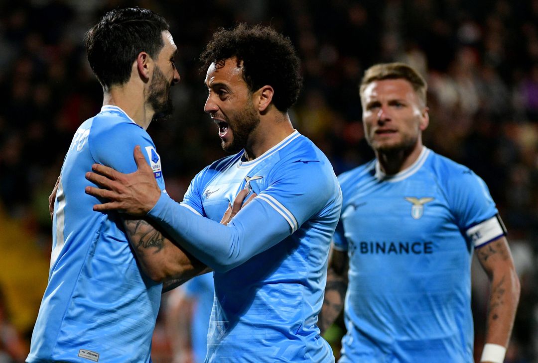 Felipe Anderson e Luis Alberto