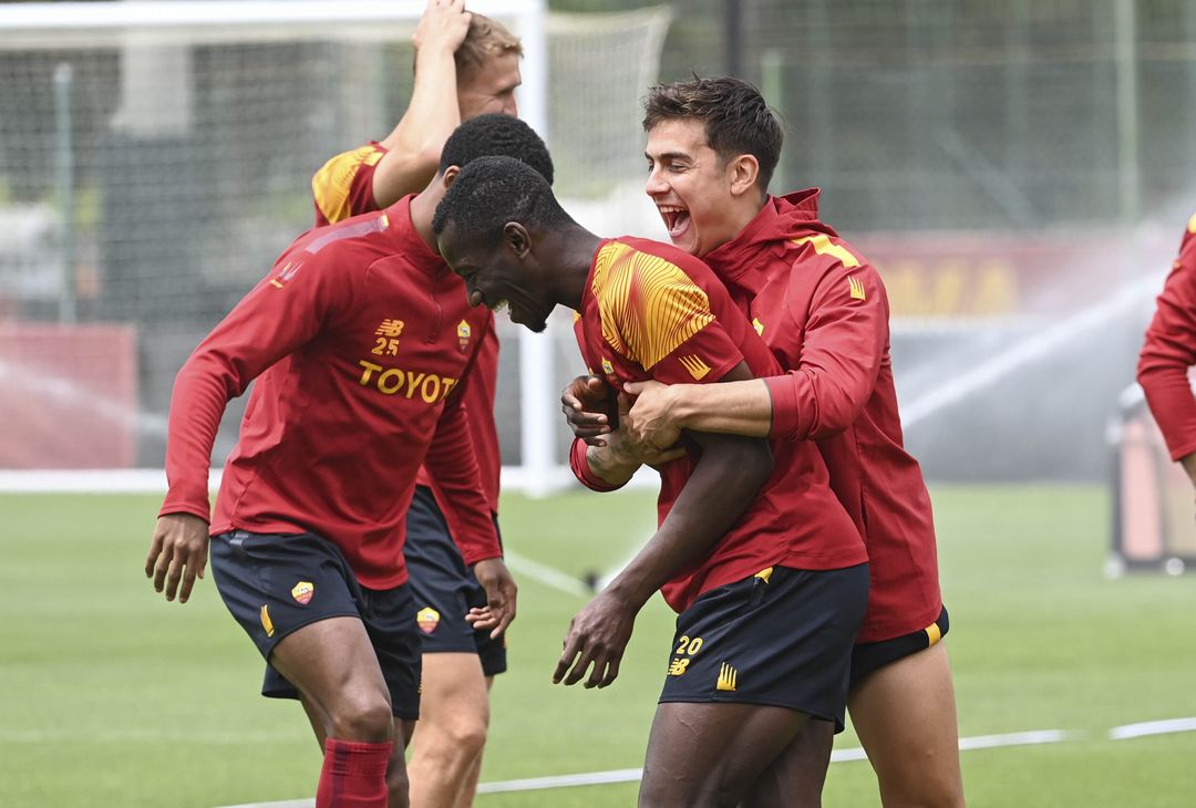 Roma, la rifinitura alla vigilia del Bayer Leverkusen – FOTO GALLERY - immagine 11