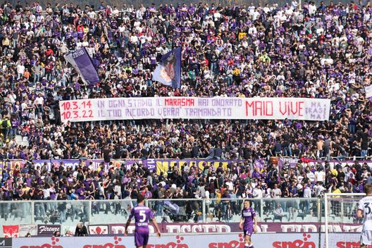 GERMOGLI PH: 13 MARZO 2022 FIRENZE STADIO ARTEMIO FRANCHI CAMPIONATO SERIE A TIM FIORENTINA VS BOLOGNA NELLA FOTO TIFOSI FIESOLE GERMOGLI PH: 13 MARZO 2022 FIRENZE STADIO ARTEMIO FRANCHI CAMPIONATO SERIE A TIM FIORENTINA VS BOLOGNA NELLA FOTO TIFOSI FIESOLE