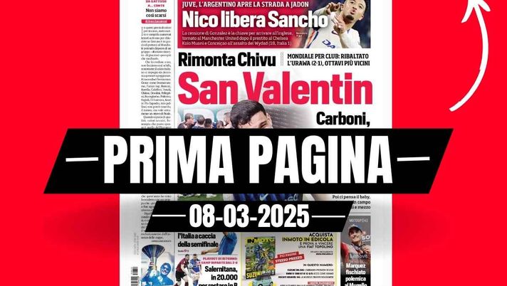 Prima Pagina Corriere dello Sport 22 giugno