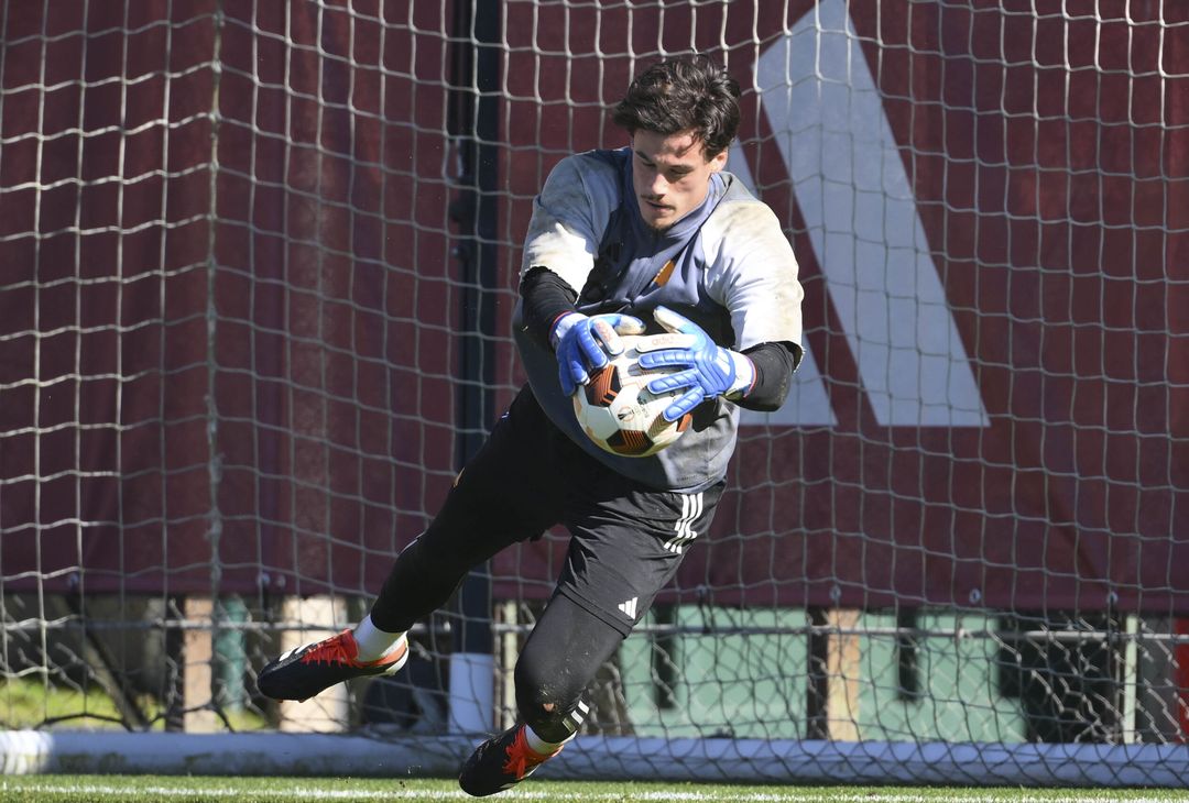 Roma, la rifinitura alla vigilia della gara con il Feyenoord – FOTOGALLERY - immagine 9