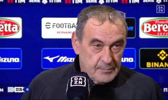 Lazio, Sarri: “Le accuse di Mourinho? Rigore netto. E’ una bestemmia che…”- immagine 3