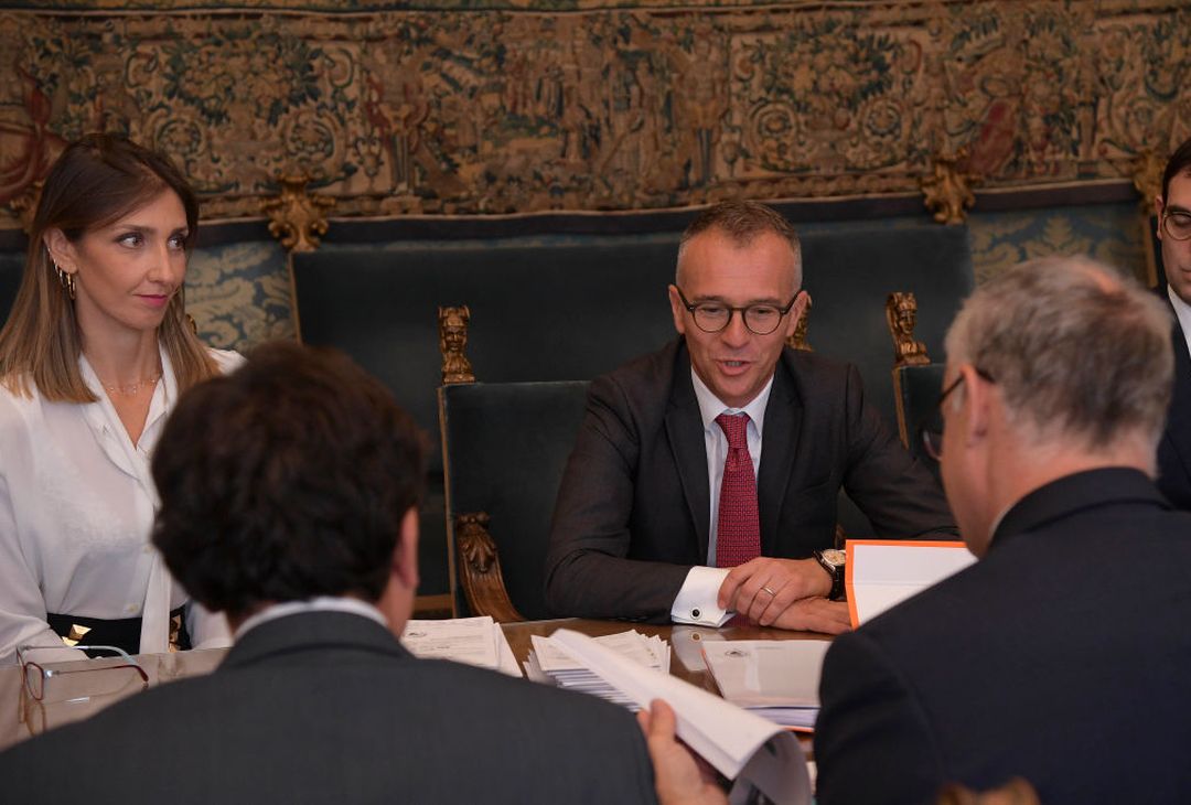 Stadio Roma, l’incontro tra Berardi e Gualtieri in Campidoglio – FOTO GALLERY - immagine 14