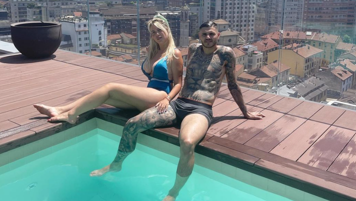 Wanda e Icardi dimenticano l&#8217;Inter: figli di lei iscritti al Milan Camp 