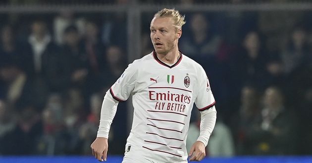 Simon Kjaer AC Milan Cremonese-Milan 0-0 Serie A 2022-2023