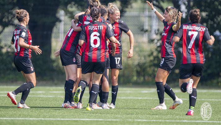 Un'esultanza del Milan Femminile (credits: acmilan.com) 