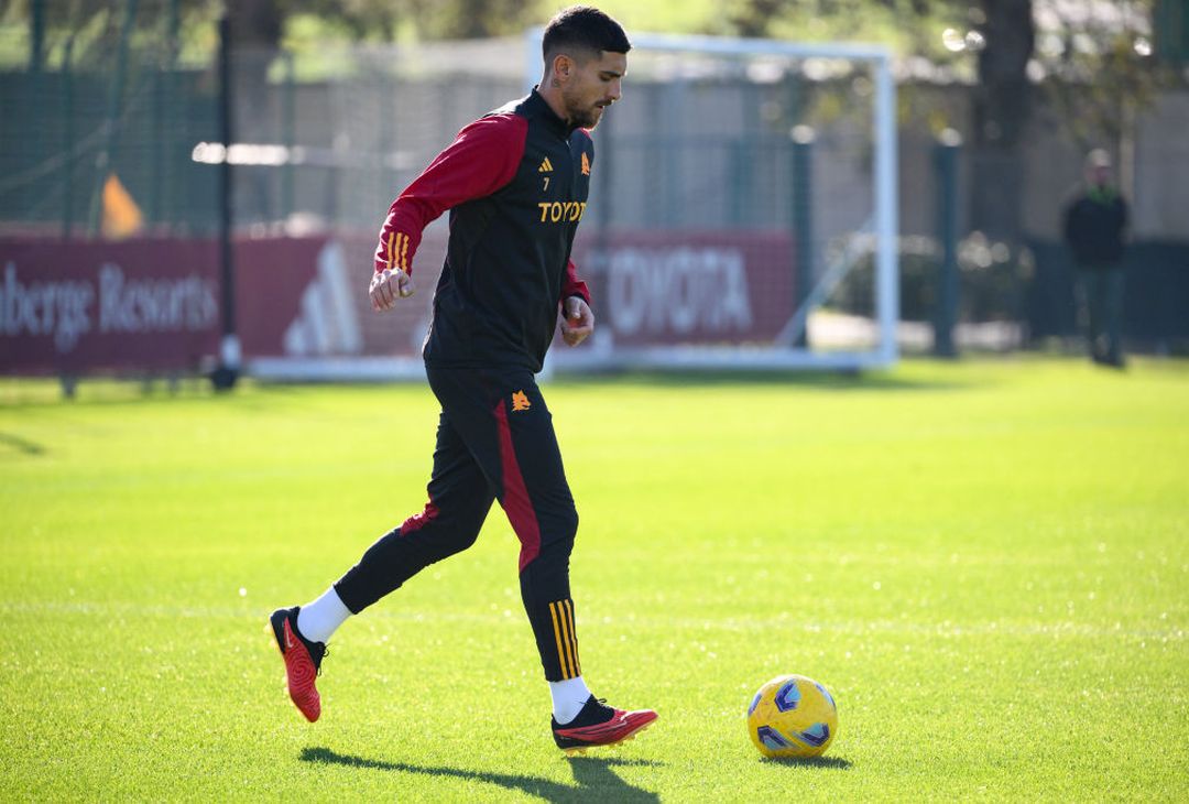 Roma, l’allenamento in vista del Milan – FOTO GALLERY - immagine 13