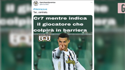 VIDEO Verona-Juventus, da Allegri a Bear e Luna, fino al tiro al bersaglio di CR7: quanti sfottò sui social