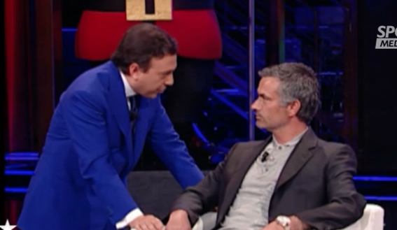 Fotogramma tratto da Mediaset Chiambretti, l’intervista a Mou e il panico nella sede dell’Inter: “Facemmo una cosa…”- immagine 3