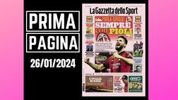 Prima pagina Gazzetta dello Sport: Milan, Giroud parla di Pioli e non solo
