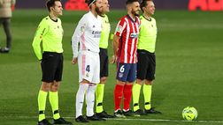 Derby di Madrid, gustosa arbitro-Cam: Mateu Lahoz a Simeone che seda una rissa “Grazie mille Diego”