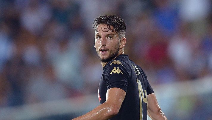 Napoli's midfielder Dries Mertens from Belgium looks on during the italian Serie A football match Pescara vs Napoli at the Adriatico Stadium in Pescara on August 21, 2016. / AFP / FILIPPO MONTEFORTE (Photo credit should read FILIPPO MONTEFORTE/AFP/Getty Images) Fantamondiale, le probabili formazioni di Belgio-Panama: attacco da paura, vai Mertens - immagine 1