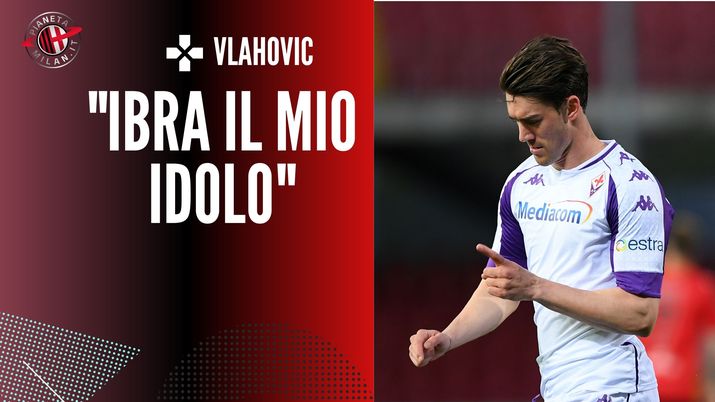 Dusan Vlahovic (calciatore della Fiorentina) è un obiettivo di calciomercato dell'AC Milan | (credits: Getty images) 