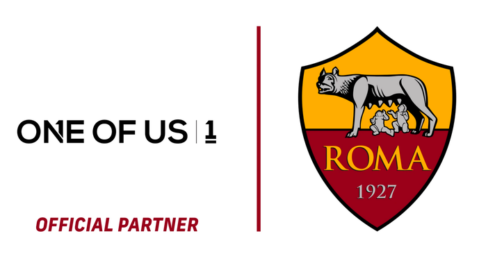 ‘One of Us’ nuovo Official Partner della Roma - immagine 1