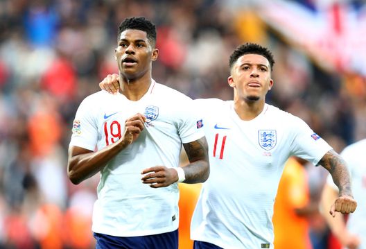 Rashford, Sancho (getty images) Rashford, Sancho (getty images)