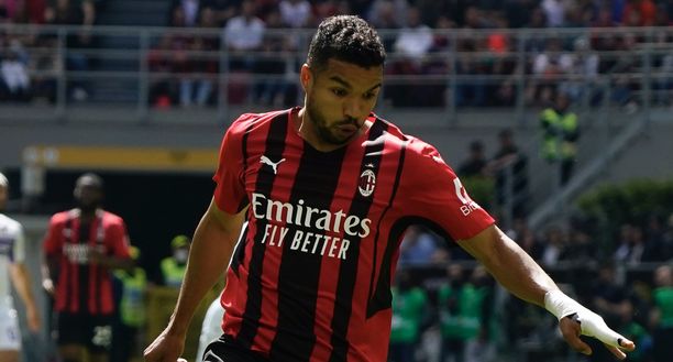 Junior Messias (attaccante AC Milan) qui durante Milan-Fiorentina 1-0 (Serie A 2021-2022) | News (Getty Images) Junior Messias AC Milan Milan-Fiorentina 1-0 Serie A 2021-2022