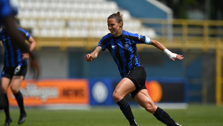 Lisa Alboghetti, calciatrice dell'Inter Femminile (getty images)