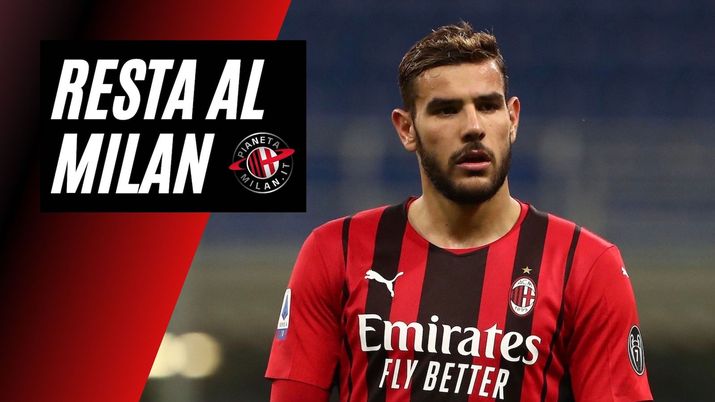Theo Hernández (difensore AC Milan), è finito nel mirino del PSG per il calciomercato estivo | Milan News (Getty Images) 