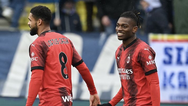 Loftus-Cheek Rafael Leao AC Milan Empoli-Milan 0-3 Serie A 2023-2024