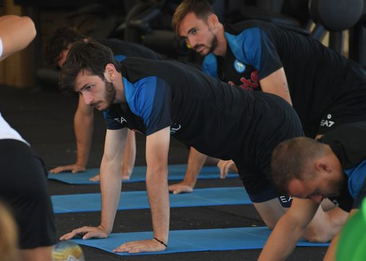 FOTO SSCN Verso Napoli-Maiorca, l’allenamento di rifinitura degli azzurri a Castel di Sangro- immagine 2